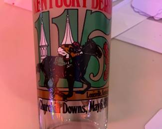 Vintage 1989 Kentucky Derby 115 Mint Julep Glass - Sunday Silence took first place