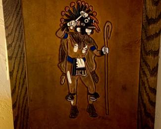 Large variety of framed southwest art.