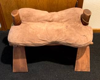Camel Seat - makes a great foot stool