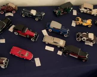 Franklin Mint Collector Die Cast Cars - Many models and decades! Some have certificates available.