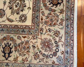 172" x 99" Wool and Silk accents