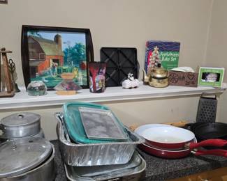 Pots, Pans, Bakeware, Cookware, Servingware and much more