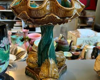 Fantastic and huge Majolica collection