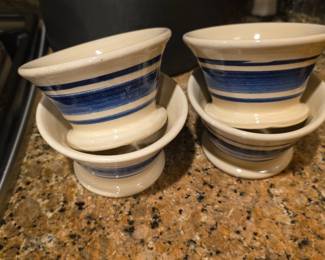 Blue Bell Creameries Handmade in Texas Butter Dish Set