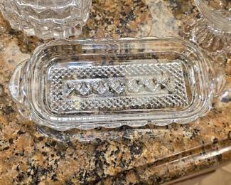 Anchor Hocking Wexford Butter Dish