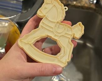 Hallmark Rocking Horse Christmas Ornament second image