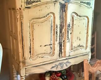 Distressed French Country Style Cabinet second image