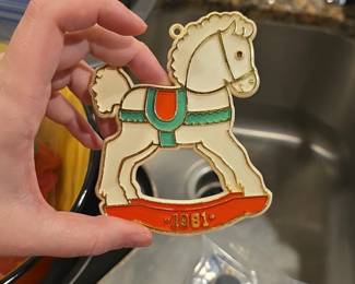 Hallmark Rocking Horse Christmas Ornament