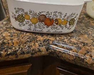 CorningWare La Porcil La Sauce Vegetable Casserole Dish