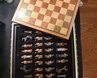 Franklin Mint The Great Crusaders Chess Set