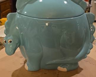 HomeConcepts Ceramic Stegosaurus Cookie Jar
