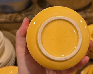 Vintage Taylor Smith  Taylor Reveille Rooster Pattern Ceramic Dinnerware Set third image