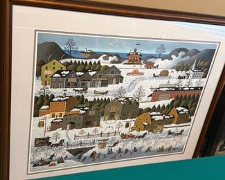 Charles Wysocki Hickory Haven Print