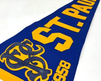 1958 St. Paul's Catholic School Pennant Flag 