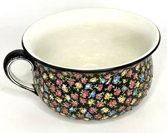 Winton Ware Grimwades Vintage Ceramic Floral Chamber Pot 