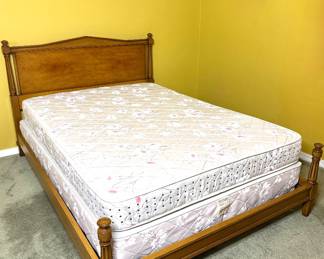 Vintage Solid Wood Full Sized Bed Frame 