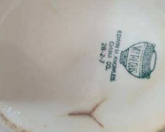 Edwin M. Knowles Vitreous China Pitcher second image