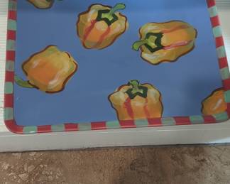 Certified International Jean Townsend "Sweet Peppers" Serving Platter