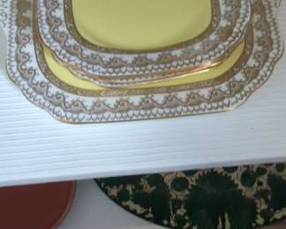 Royal Albert Old Country Roses Square Plates