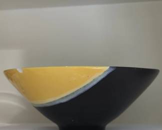 MidCentury Modern Ceramic Serving Bowl