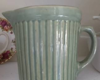 Ribbed Pitcher