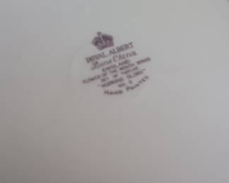 Royal Albert Bone China 'Flower of the Month' Series 'Morning Glory' Plate