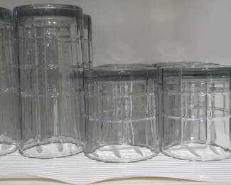 Vintage Anchor Hocking Manchester Paneled Tumblers second image