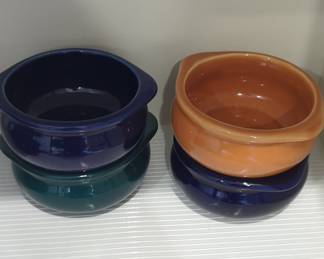 Ceramic French Onion Soup Crocks Set