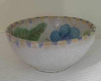 HandPainted Ceramic Bowl  Ceramiche De Simone