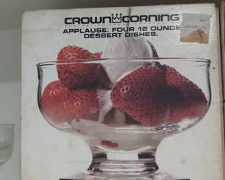 Crown Corning Applause Dessert Dishes Set