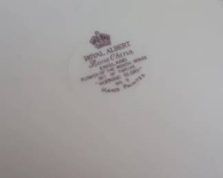 Royal Albert Bone China Flower of the Month Series Morning Glory Plate second image