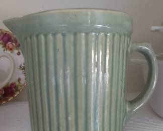 Ribbed Pitcher