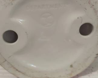 Department Village Collection Ceramic Candlesticks second image