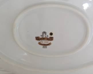 Harmony House Rosebud Gravy Boat with Underplate
