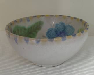 Hand-Painted Ceramic Bowl - Ceramiche De Simone