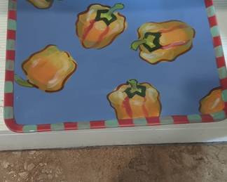Certified International Jean Townsend Sweet Peppers Serving Platter