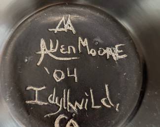 Mid-Century Modern Ceramic Serving Bowl