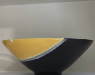 Mid-Century Modern Ceramic Serving Bowl