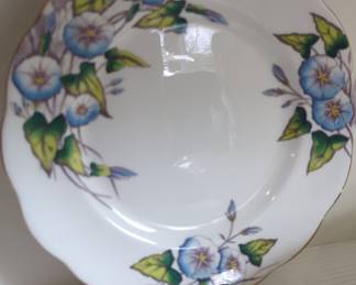 Royal Albert Bone China 'Flower of the Month' Series 'Morning Glory' Plate