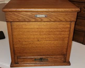 National Ticket Case Co. ticket cabinet