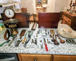 Vintage kitchen utensils