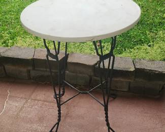 Marble top table