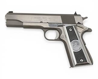 Springfield Armory 1911-A1 .45 ACP Stainless Pistol w/ Spartan Grips