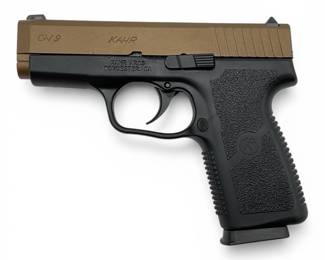Kahr CW9 9mm Semi-Auto Pistol | Two-Tone Bronze Slide, Polymer Frame
