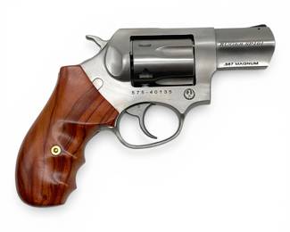 Ruger SP101 .357 Magnum Snub Nose Revolver w/ Wood Grip