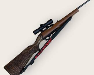 Ruger 10/22 w/Carved Alligator Stock