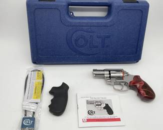 Colt King Cobra .357 Magnum 2” Stainless Revolver w/ Box & Accessories