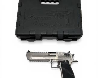 Magnum Research Desert Eagle .50 AE Semi-Auto Pistol w/ Case