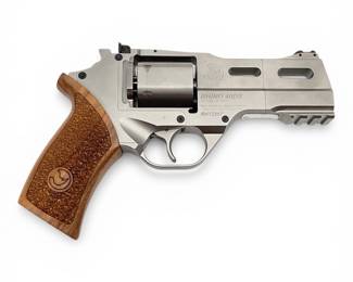 Chiappa Rhino 40DS .40 S&W Revolver | Stainless w/ Wood Grips | 4” Barrel