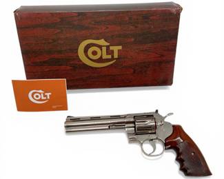 Colt Python Model I3661 .357 Magnum 6” Revolver w/ Box & Manual